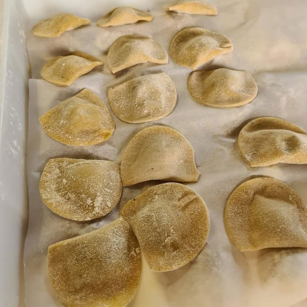 Selbstgemachte Tortellini