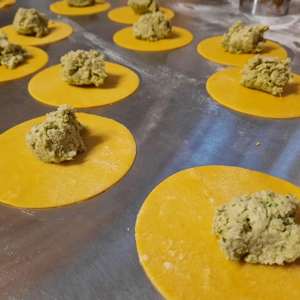 Selbstgemachte Pasta
